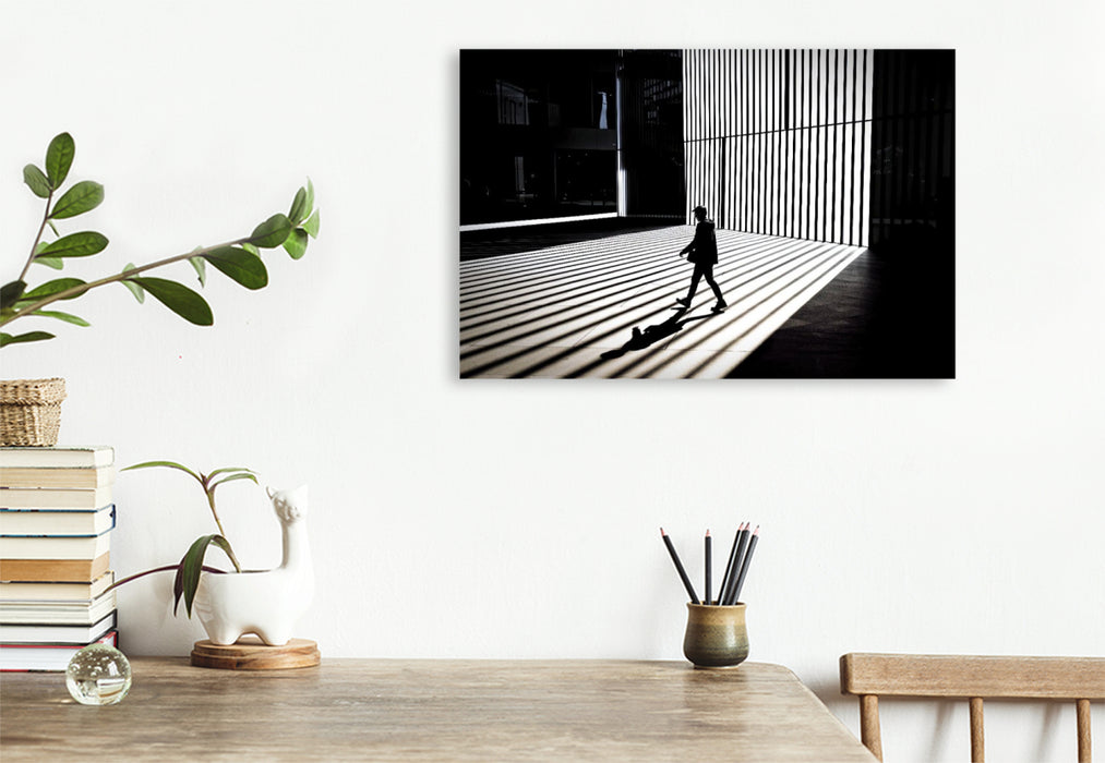Premium Textil-Leinwand Die Kunst der Andeutung — Sinnlichkeit ohne Offenbarung.