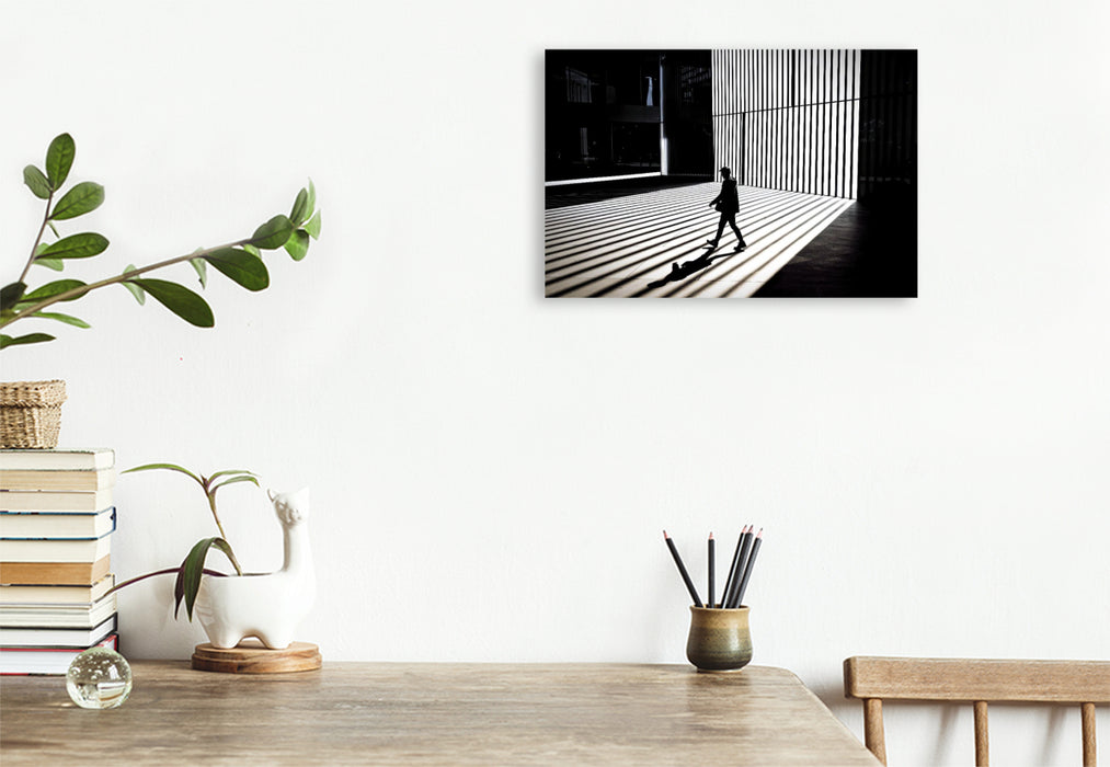 Premium Textil-Leinwand Die Kunst der Andeutung — Sinnlichkeit ohne Offenbarung.