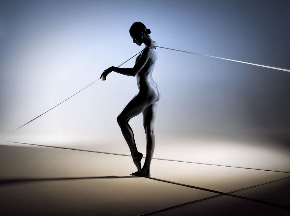 Silhouetten voller Gefühl — Körper als grafische Poesie. - CALVENDO Foto-Puzzle'