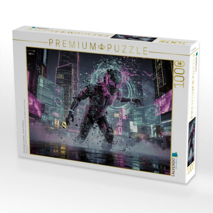 Zukunftsangst_im_Upgrade — Version 1.0: Mensch. - CALVENDO Foto-Puzzle'