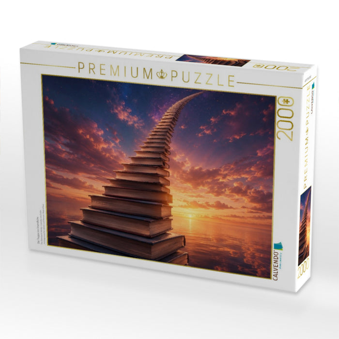 Die Treppe ins Unendliche - CALVENDO Foto-Puzzle'