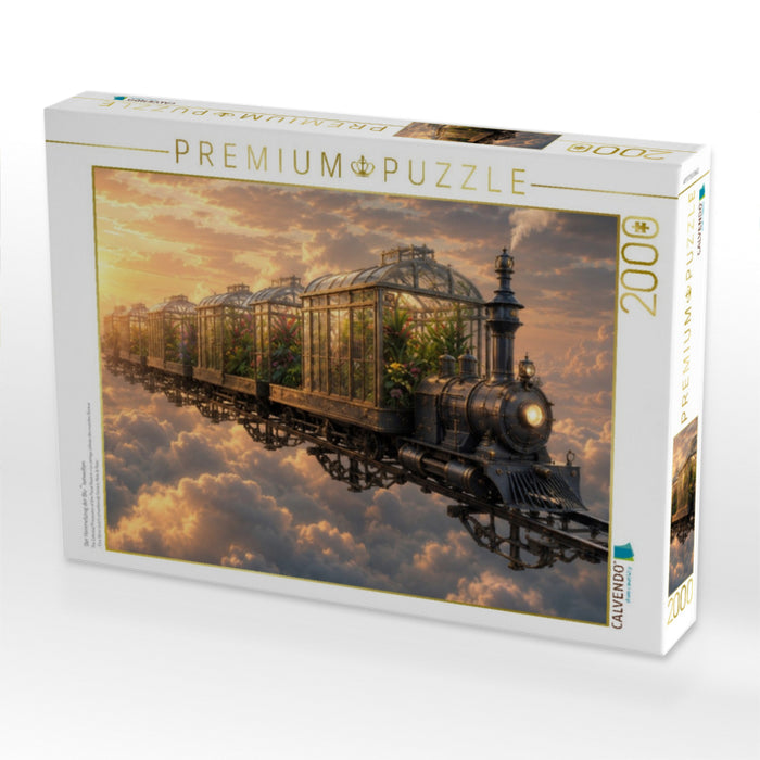 Der Himmelszug der Blütenwelten - CALVENDO Foto-Puzzle'