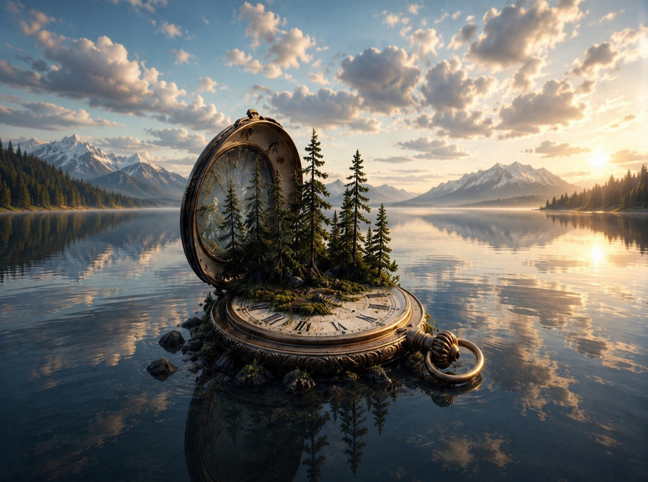 Wald der verlorenen Zeit - CALVENDO Foto-Puzzle'