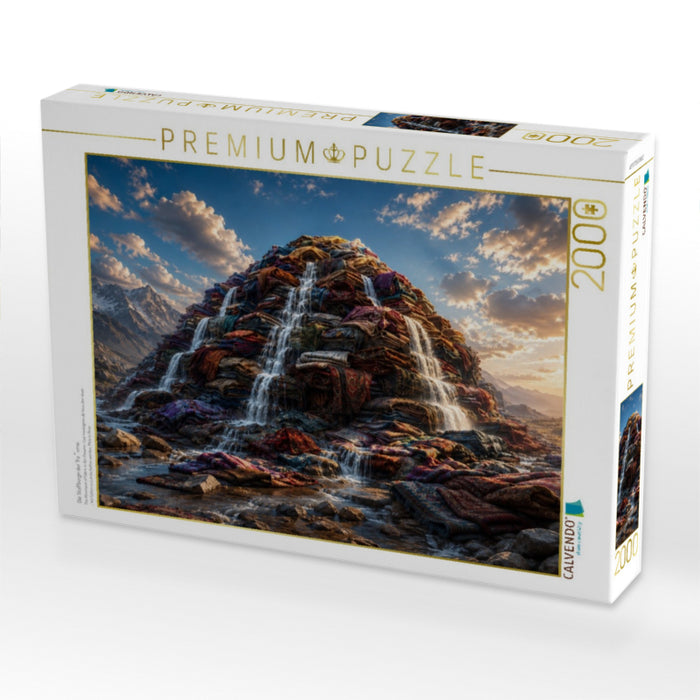 Die Stoffberge der Träume - CALVENDO Foto-Puzzle'