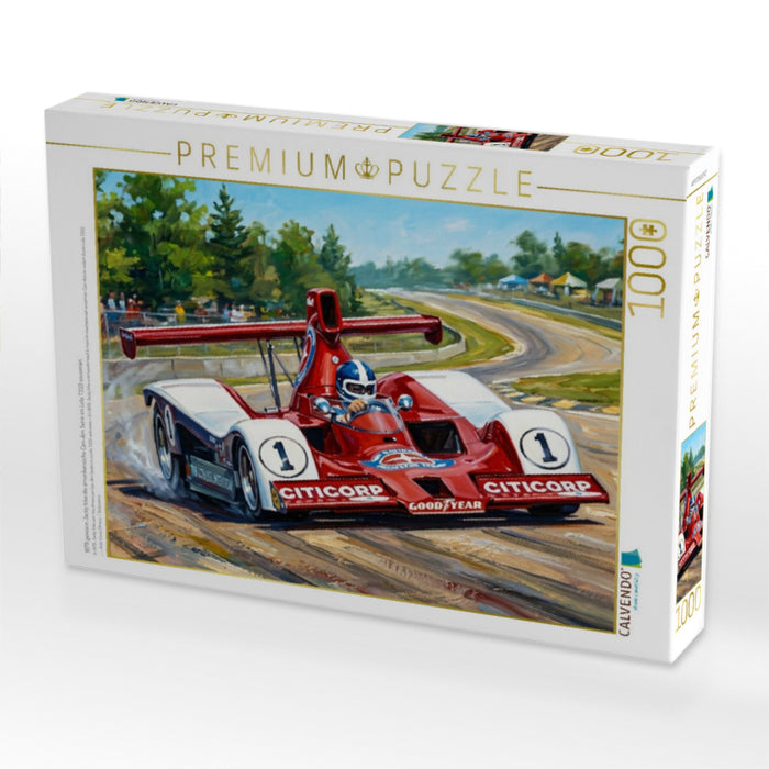 1979 gewann Jacky Ickx die amerikanische Can-Am Serie im Lola T333 souverän. - CALVENDO Foto-Puzzle'