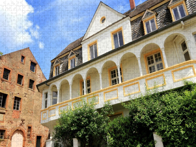 Architektonische Gegensätze im Staden in Saarburg - CALVENDO Foto-Puzzle'