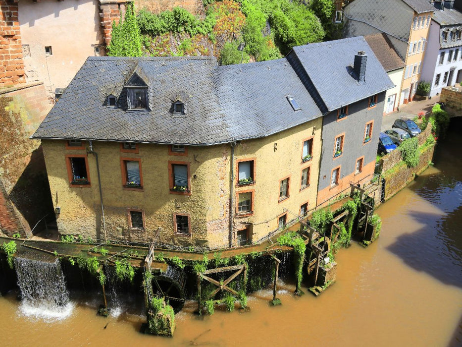 Das Mühlenmuseum Hackenberger Mühle in Saarburg - CALVENDO Foto-Puzzle'