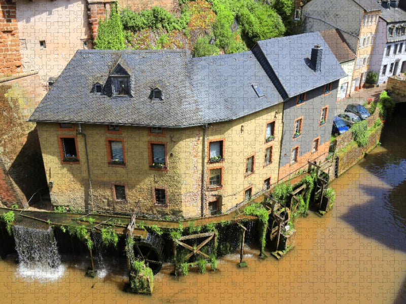 Das Mühlenmuseum Hackenberger Mühle in Saarburg - CALVENDO Foto-Puzzle'