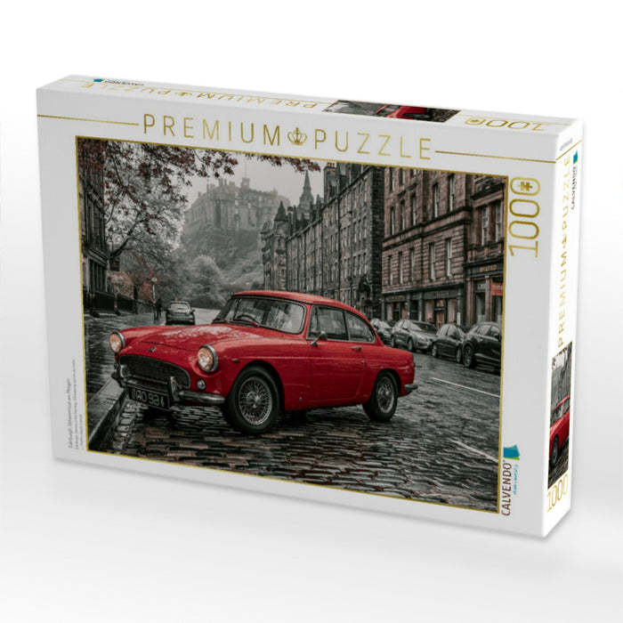Edinburgh, Geheimnisse am Morgen - CALVENDO Foto-Puzzle'