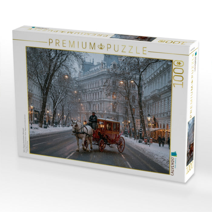 Wien, Eleganz kennt keine Jahreszeit - CALVENDO Foto-Puzzle'