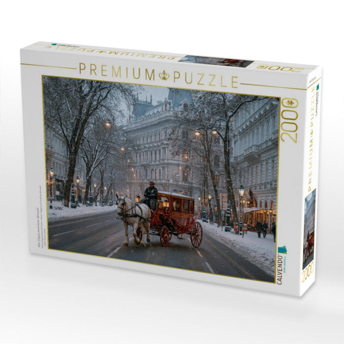 Wien, Eleganz kennt keine Jahreszeit - CALVENDO Foto-Puzzle'
