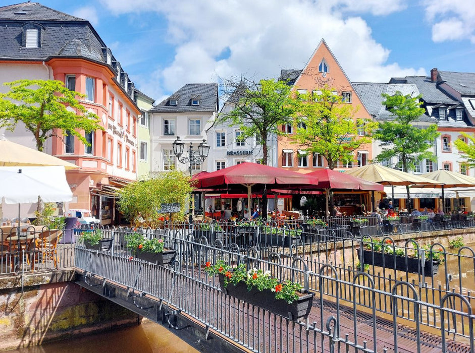 Klein-Venedig der Stadt Saarburg in Rheinland-Pfalz - CALVENDO Foto-Puzzle'