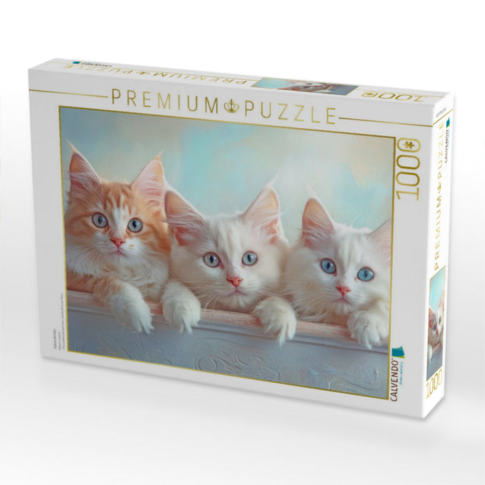 Katzenkinder - CALVENDO Foto-Puzzle'