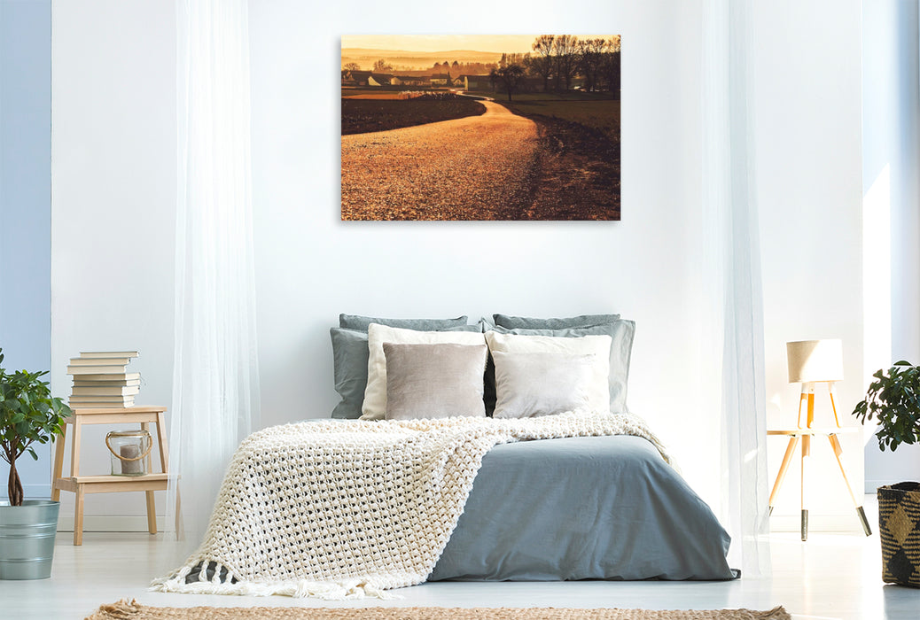 Premium Textil-Leinwand Der Weg ins Licht