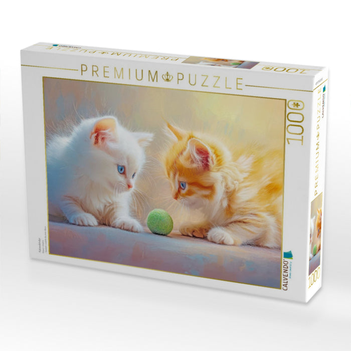 Katzenkinder - CALVENDO Foto-Puzzle'