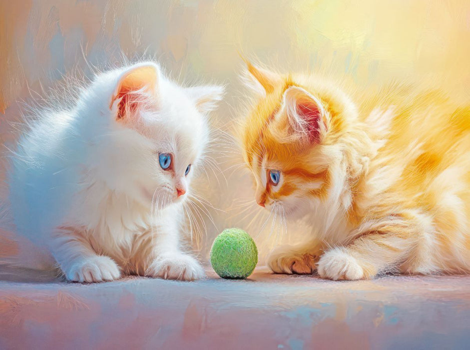 Katzenkinder - CALVENDO Foto-Puzzle'