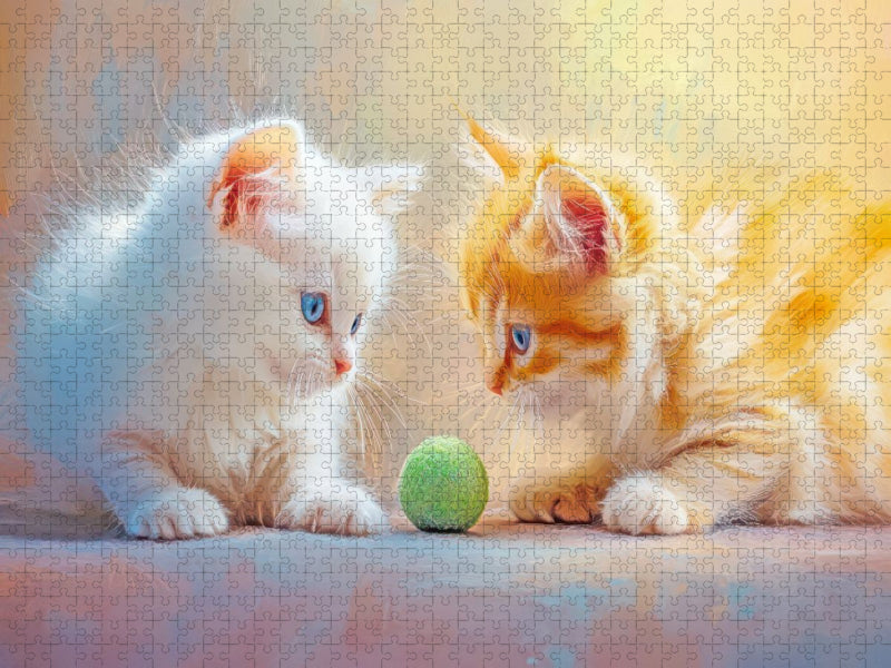 Katzenkinder - CALVENDO Foto-Puzzle'