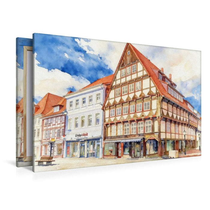 Premium Textil-Leinwand Hameln