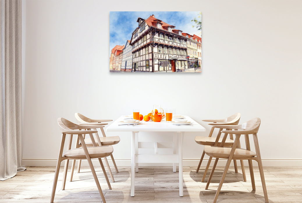 Premium Textil-Leinwand Göttingen