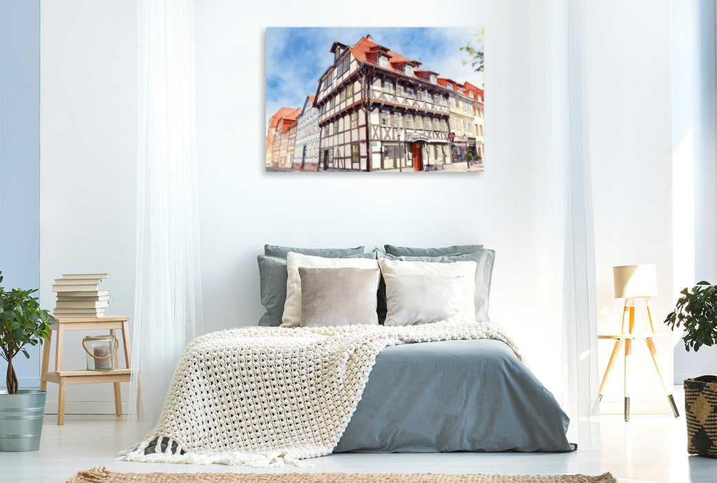 Premium Textil-Leinwand Göttingen