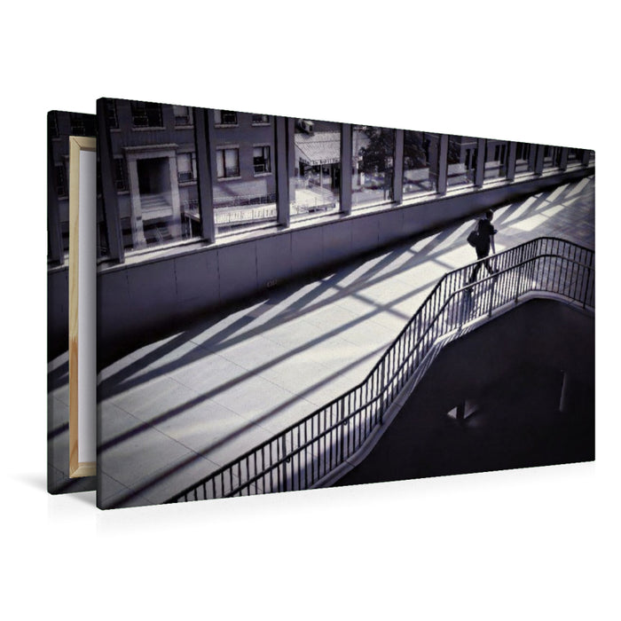 Premium Textil-Leinwand Pure Line Art Aesthetics — modern, klar, zeitlos.