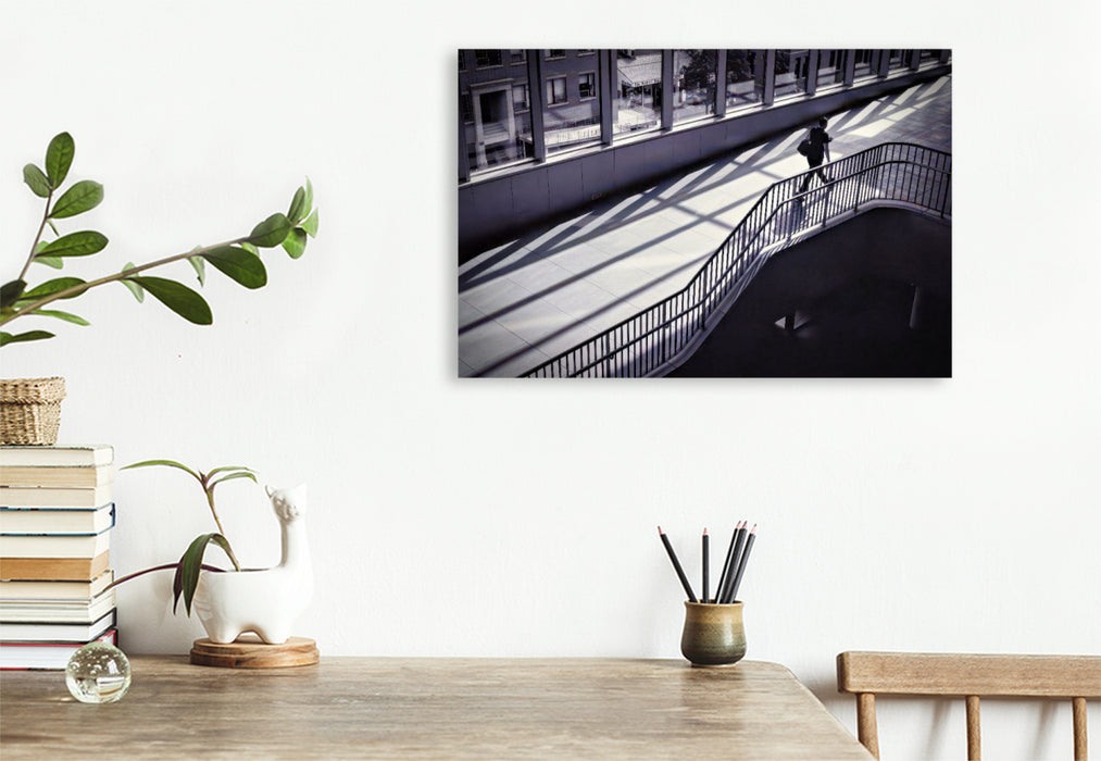 Premium Textil-Leinwand Pure Line Art Aesthetics — modern, klar, zeitlos.