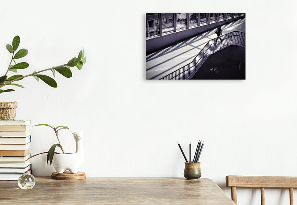 Premium Textil-Leinwand Pure Line Art Aesthetics — modern, klar, zeitlos.