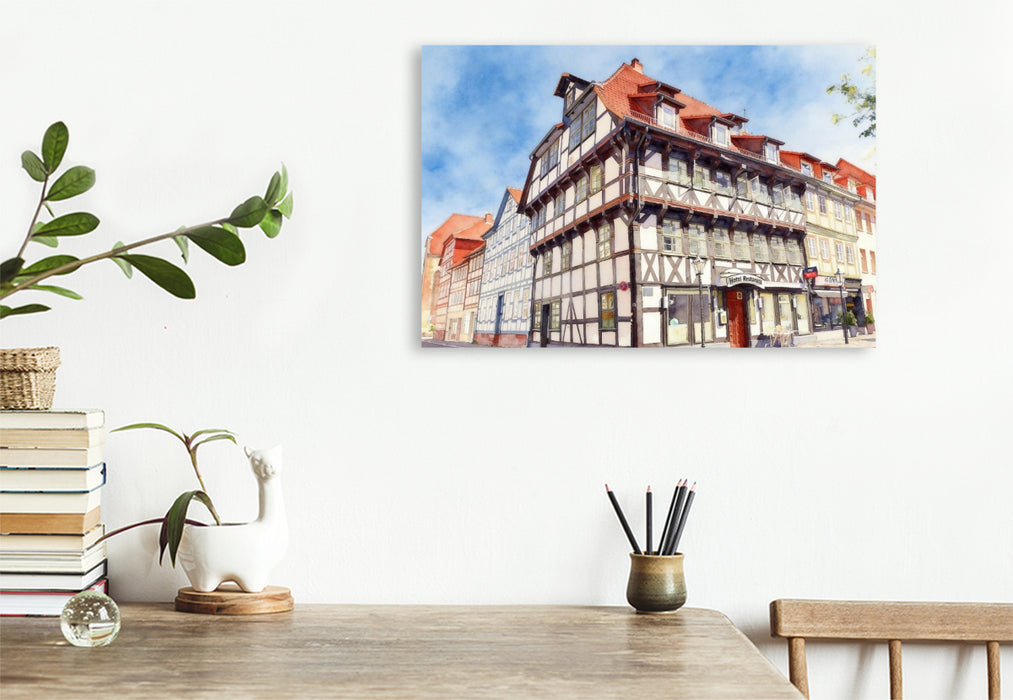 Premium Textil-Leinwand Göttingen