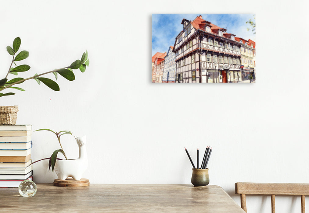 Premium Textil-Leinwand Göttingen