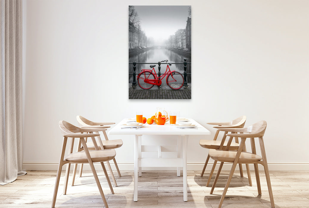 Premium Textil-Leinwand Ein Motiv aus dem Kalender Die Kunst des Reisens