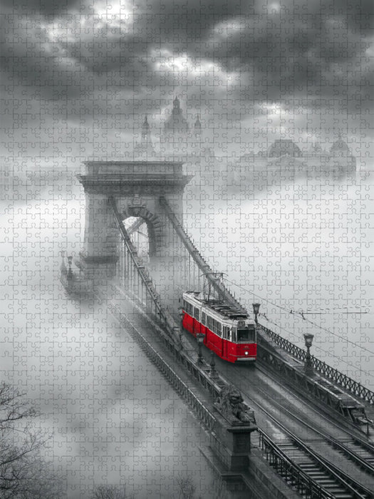 Budapest, Magische Momente an der Donau - CALVENDO Foto-Puzzle'