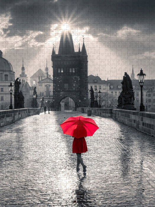 Prag, ein Spaziergang durch die Magie - CALVENDO Foto-Puzzle'