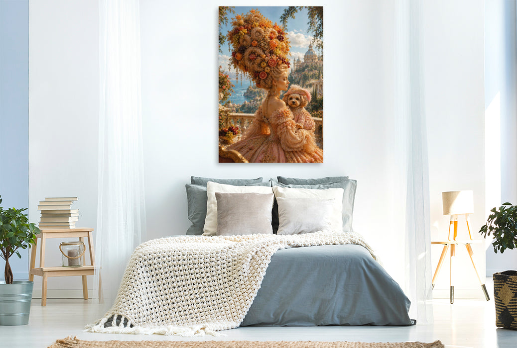 Premium Textil-Leinwand Sonnengold