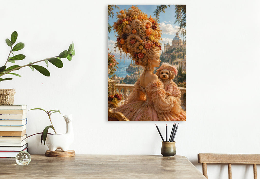 Premium Textil-Leinwand Sonnengold