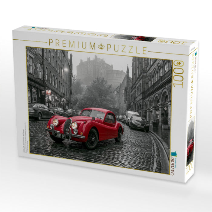 Edinburgh, Geheimnisse am Morgen - CALVENDO Foto-Puzzle'