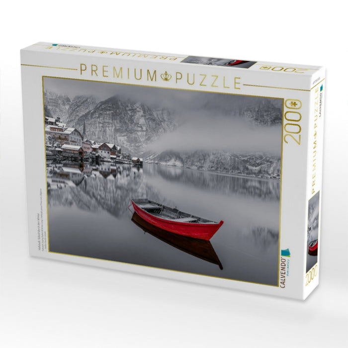 Hallstadt, Stilvoll durch den Winter - CALVENDO Foto-Puzzle'
