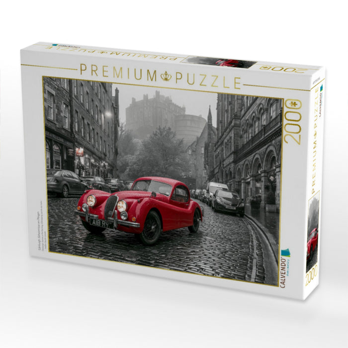 Edinburgh, Geheimnisse am Morgen - CALVENDO Foto-Puzzle'