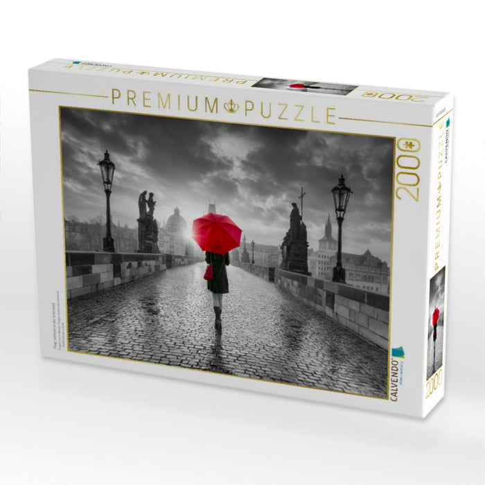 Prag, verloren in der Schönheit - CALVENDO Foto-Puzzle'