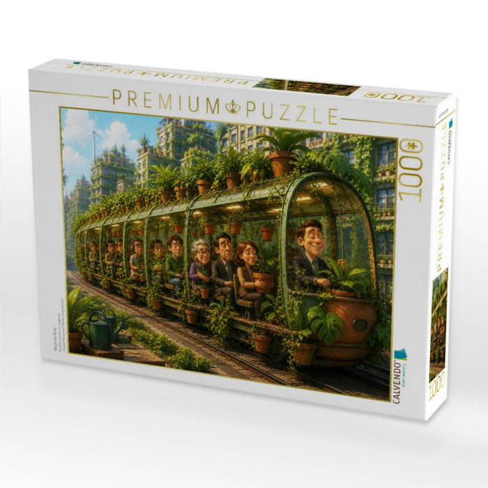 Die grüne Reise - CALVENDO Foto-Puzzle'