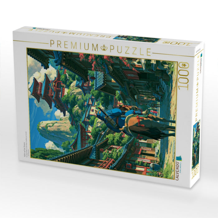 Reiter auf der Strasse - CALVENDO Foto-Puzzle'
