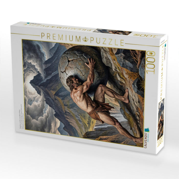 Sisyphos und die unendliche Mühe - CALVENDO Foto-Puzzle'