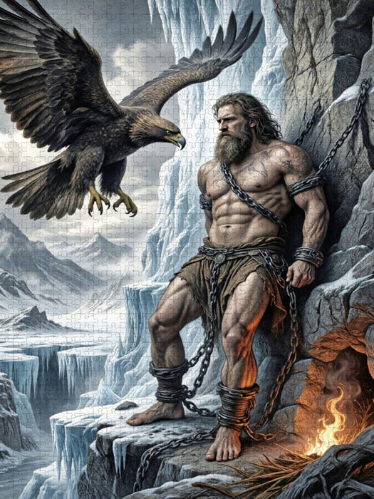 Prometheus und das ewige Opfer - CALVENDO Foto-Puzzle'