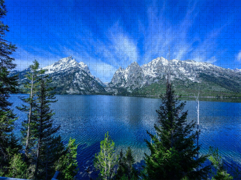 Jenny Lake, Wyoming - CALVENDO Foto-Puzzle'