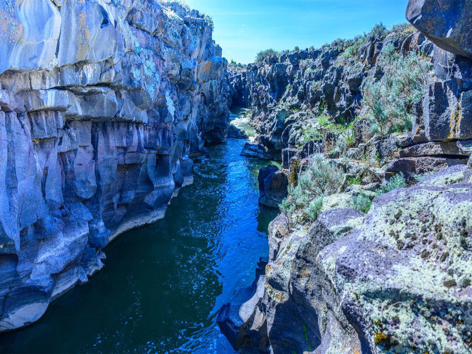 Malad River Gorge, Idaho - CALVENDO Foto-Puzzle'