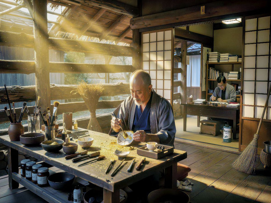 Ein Motiv aus dem Kalender Japanisches Kintsugi - Kunst aus Gold - CALVENDO Foto-Puzzle'
