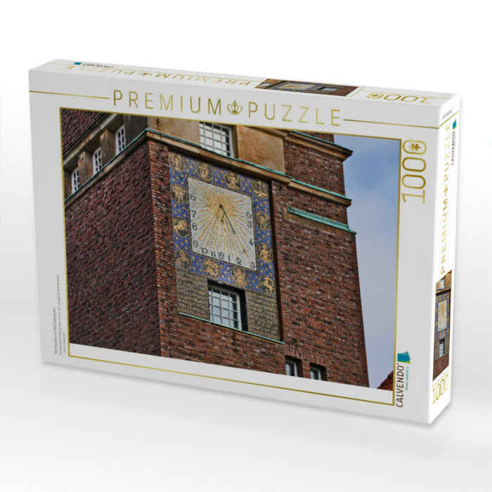 Hochzeitsturm Mathildenhöhe - CALVENDO Foto-Puzzle'