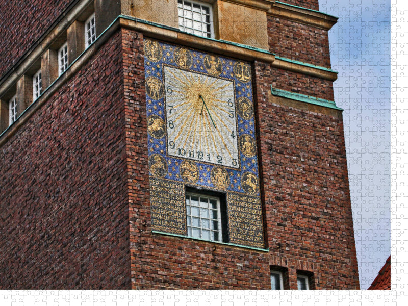 Hochzeitsturm Mathildenhöhe - CALVENDO Foto-Puzzle'