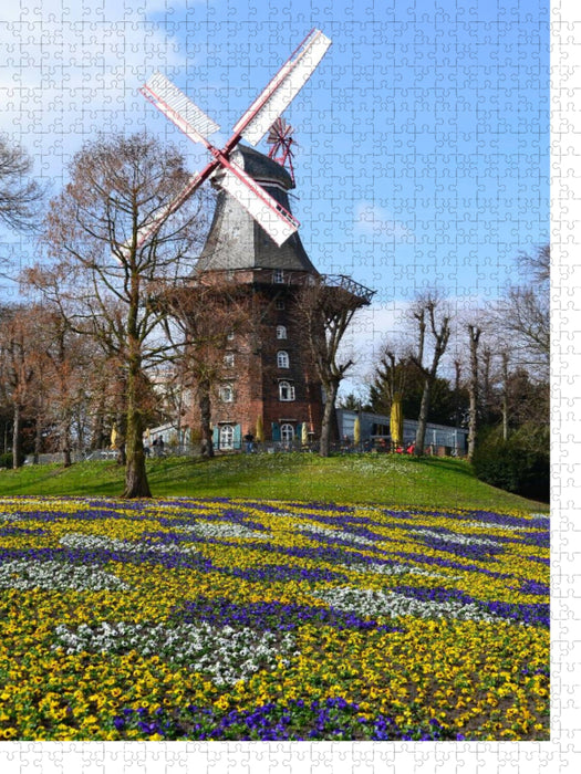 Windühle am Wall - BREMEN - CALVENDO Foto-Puzzle'