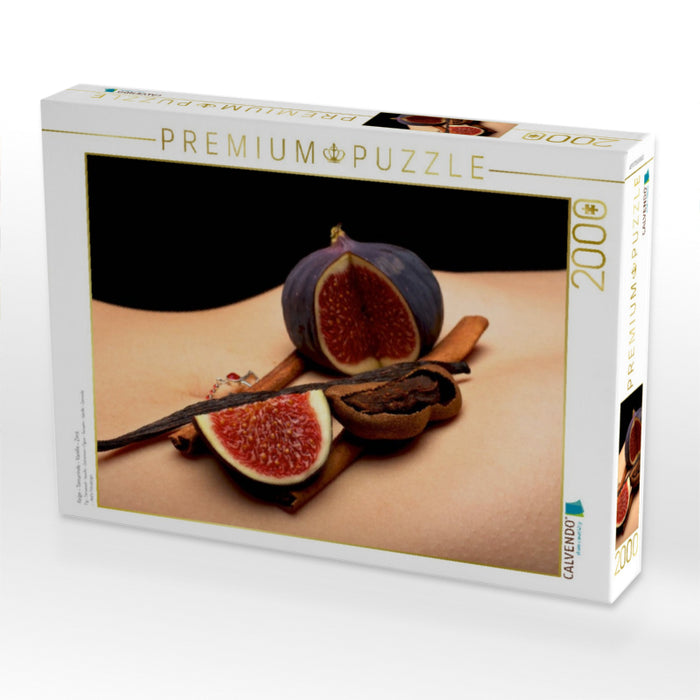 Feige - Tamarinde - Vanille - Zimt - CALVENDO Foto-Puzzle'
