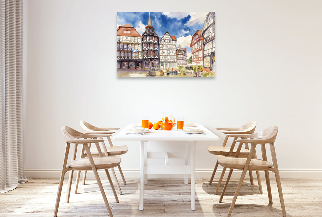 Premium Textil-Leinwand Fritzlar